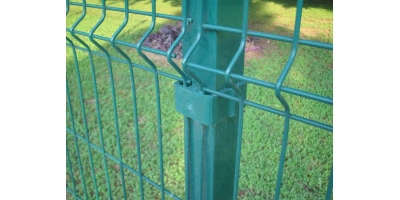 ANJIA Group – 3D curved fence panel mesh structure detail